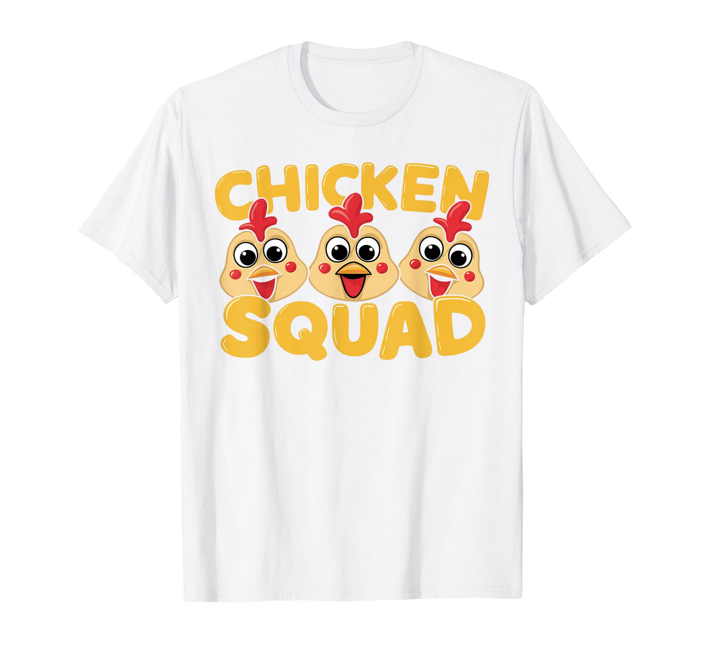 Kids Chicken Shirts for Chicken Lovers Chicken Squad T-Shirt | Kids Chicken T-Shirt