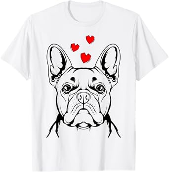 French Bulldog Love Frenchie Woman Gifts T-Shirt