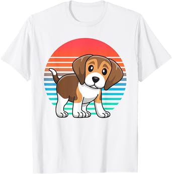 Retro Beagle Shirts For Women Men Gift For Beagle Lover T-Shirt