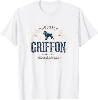 Retro Vintage Brussels Griffon T-Shirt
