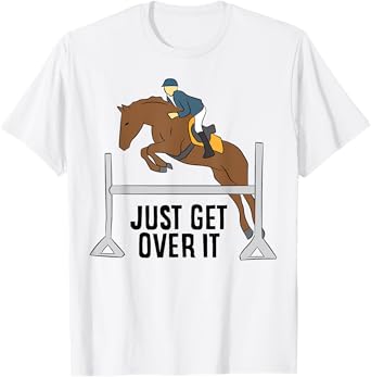 Funny Horse Rider Hunter Jumper Horse Equestrian T-Shirt