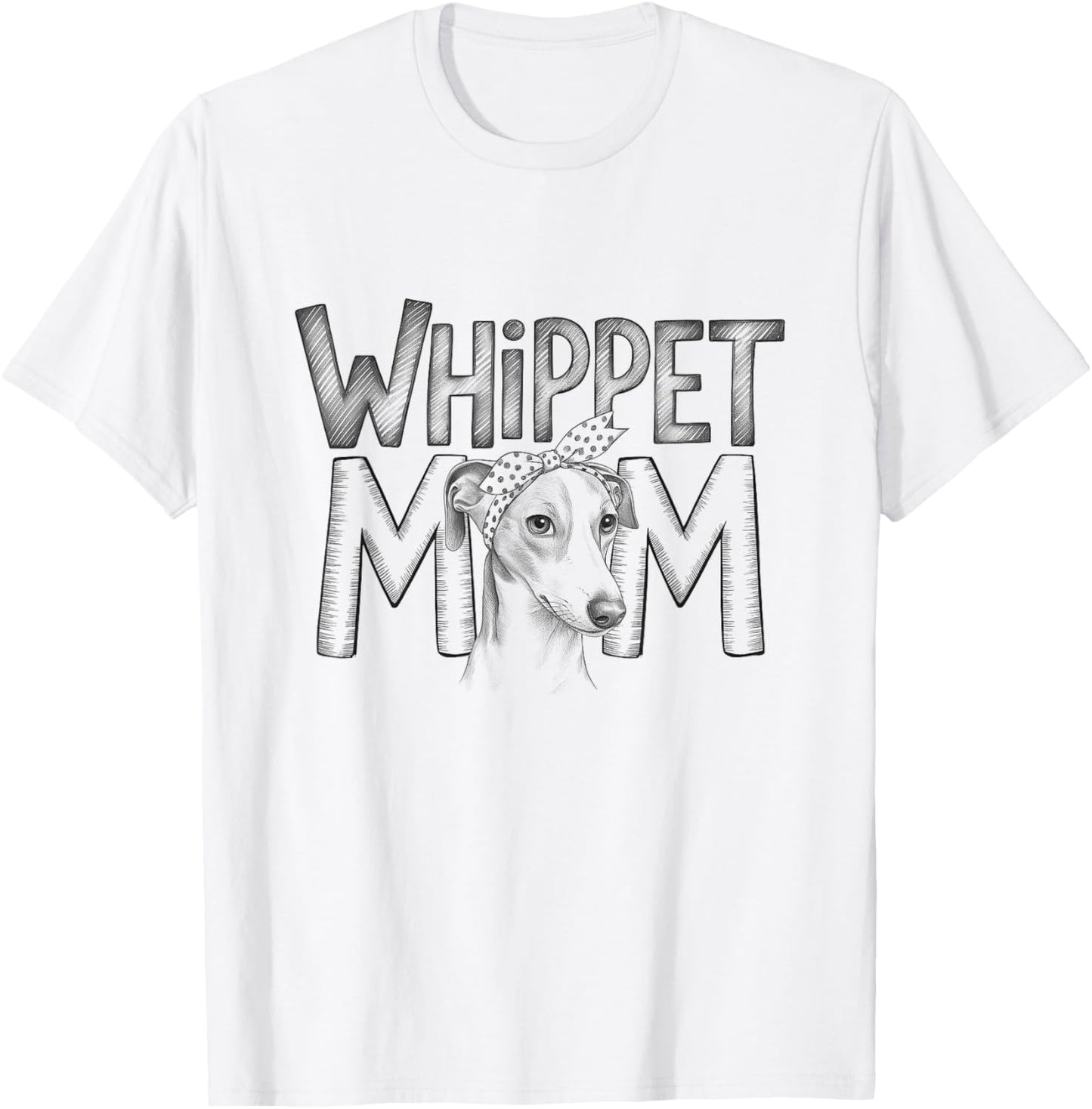Whippet Mom Design For Dog Owner Women T-Shirt