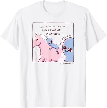 Threadless Nathan W. Pyle Strange Planet Marvelous Graphic T-Shirt