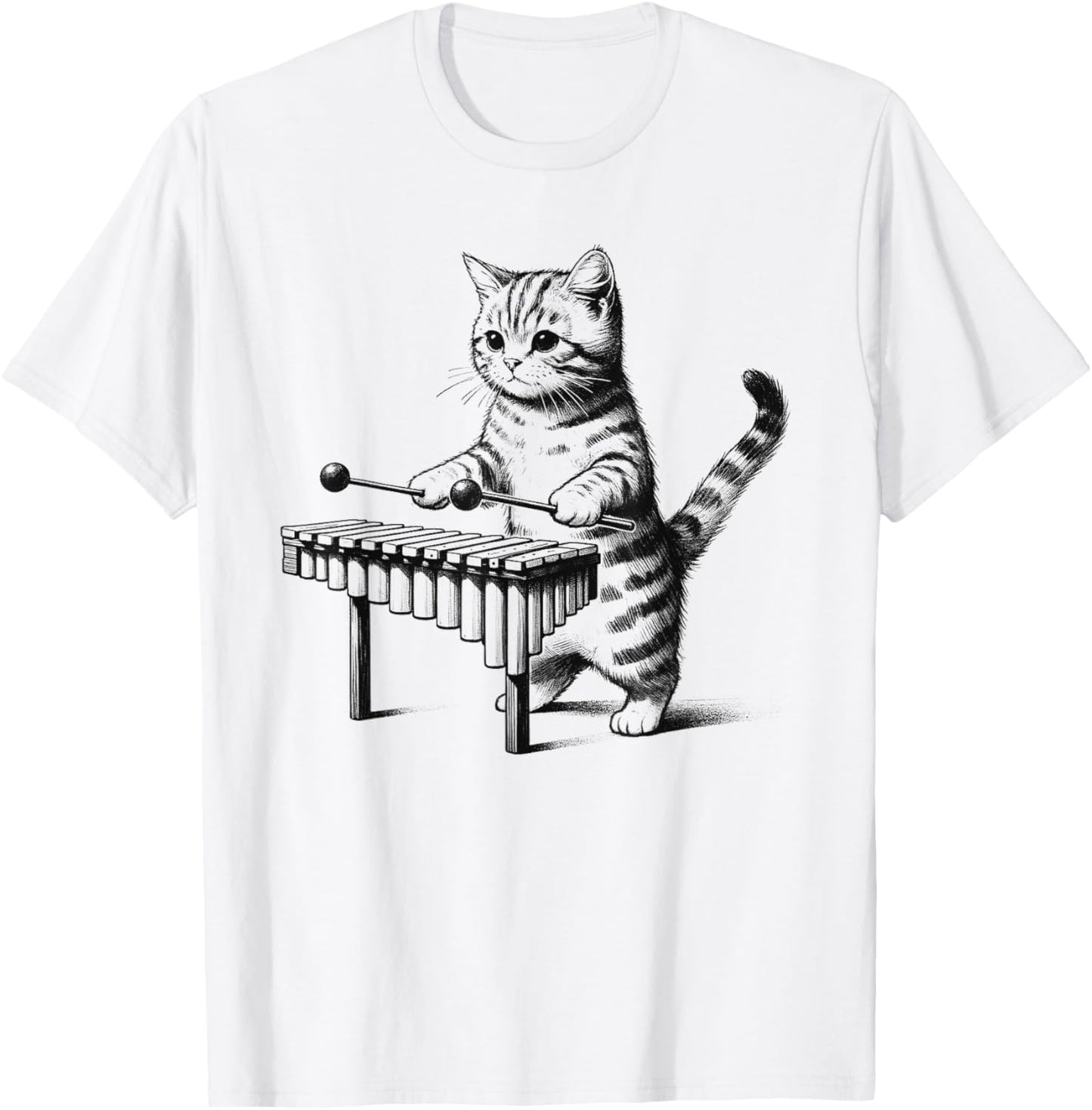 Funny Kitten Vintage T-Shirt