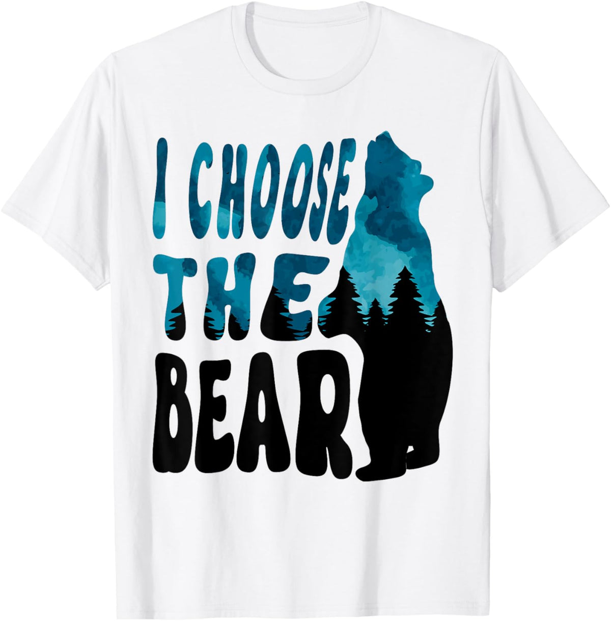 I choose the bear Shirt 2024 Bear In The Camp Trending T-Shirt