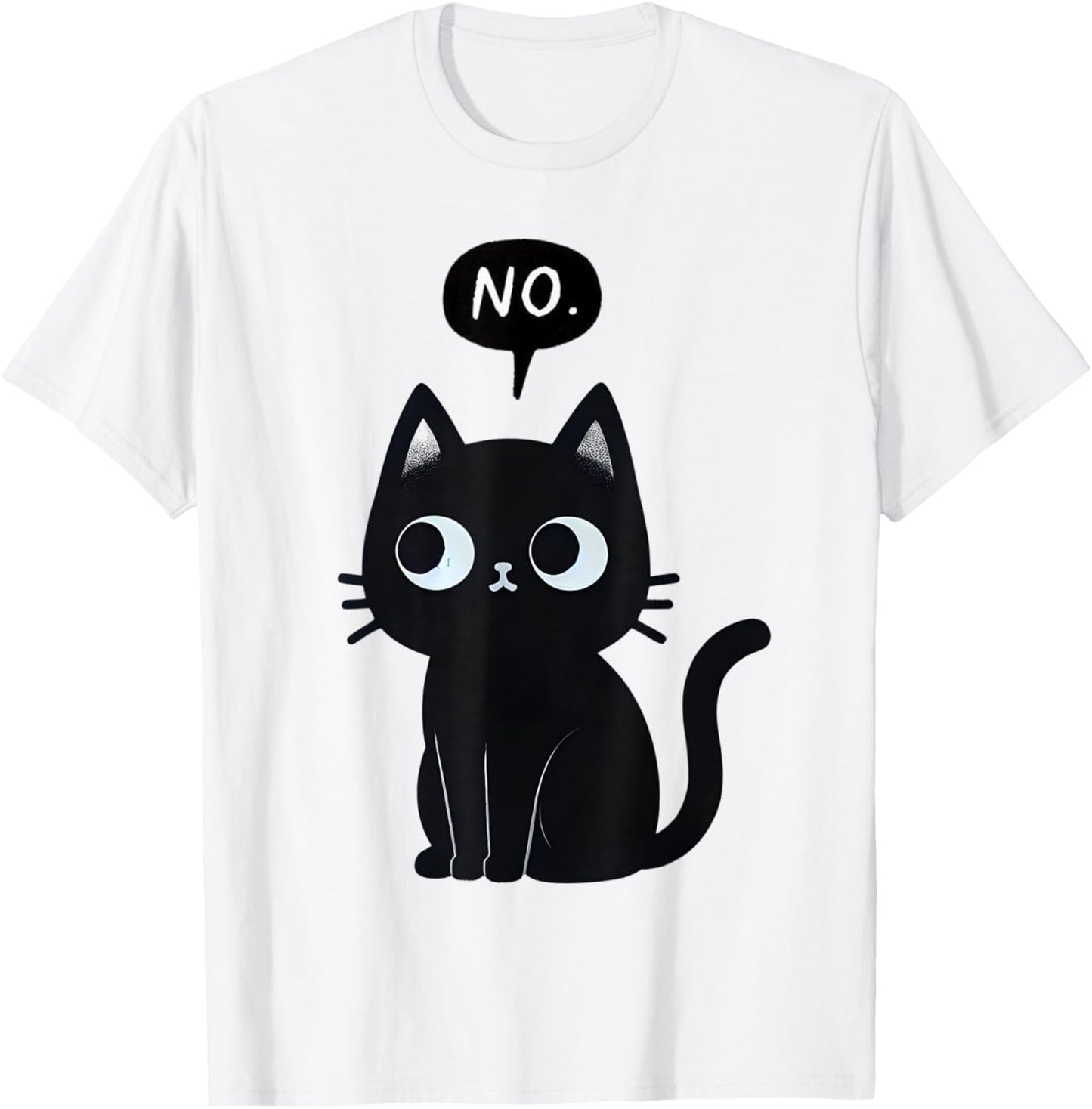 Funny Black Cat T-Shirt