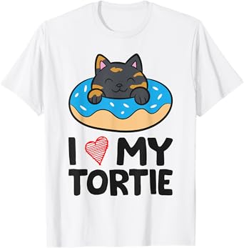 Tortoiseshell Cat Lover - I Love My Tortie T-Shirt