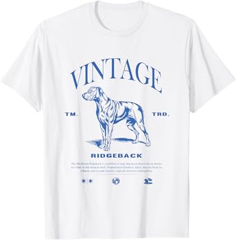 Rhodesian Ridgeback Vintage T-Shirt