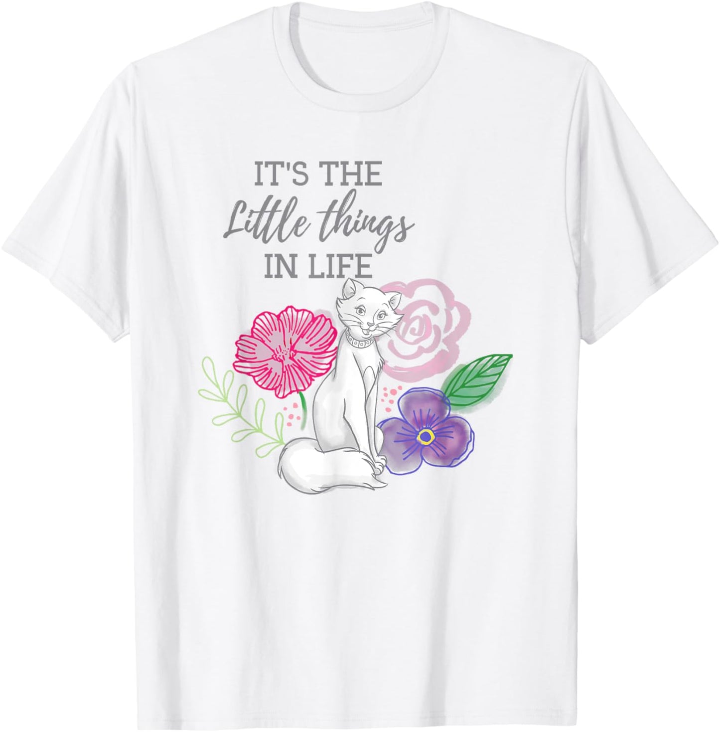 Disney The Aristocats Duchess It's The Little Things In Life T-Shirt
