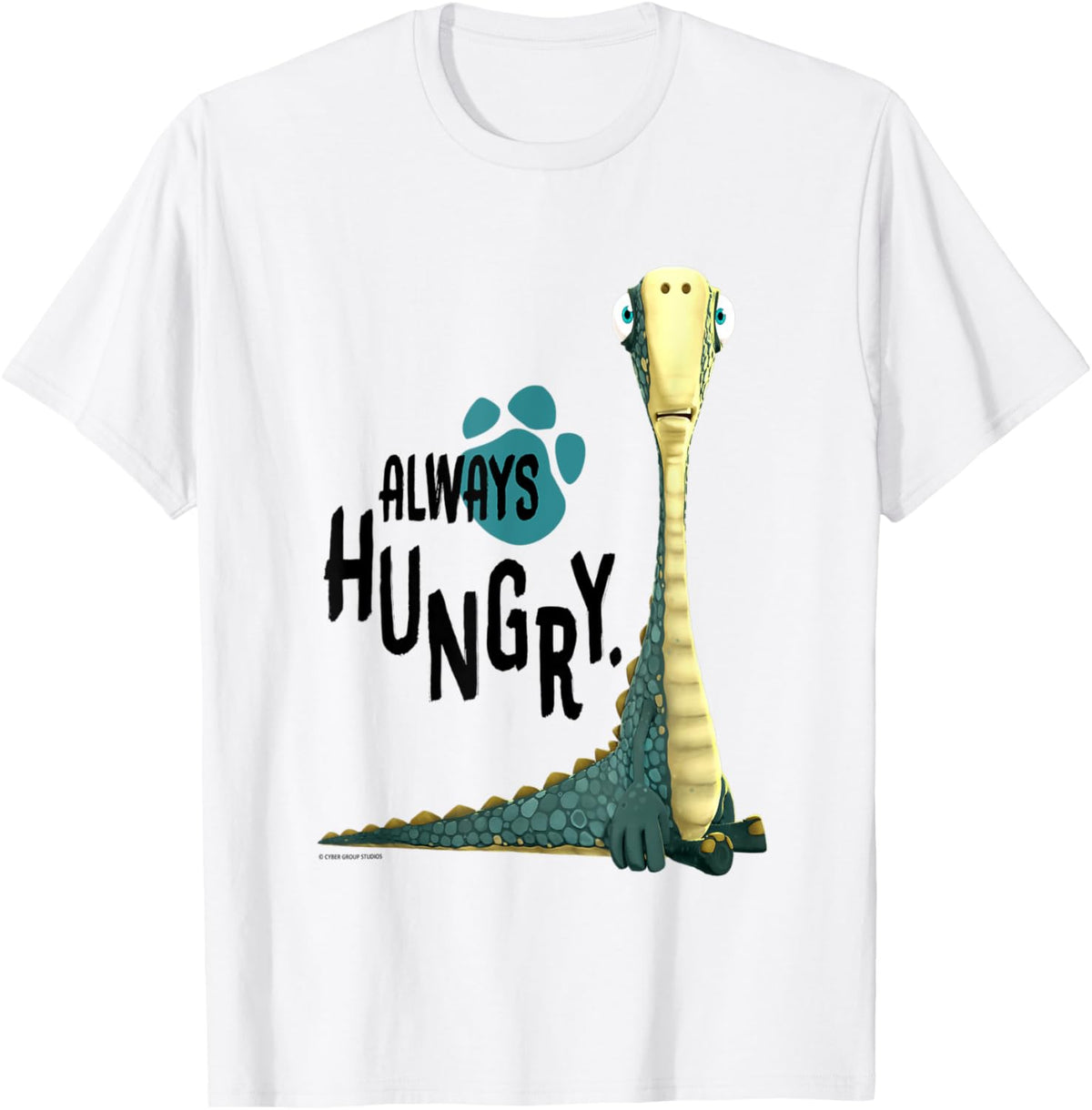 Gigantosaurus Bill the Dinosaur "Always Hungry" T-Shirt