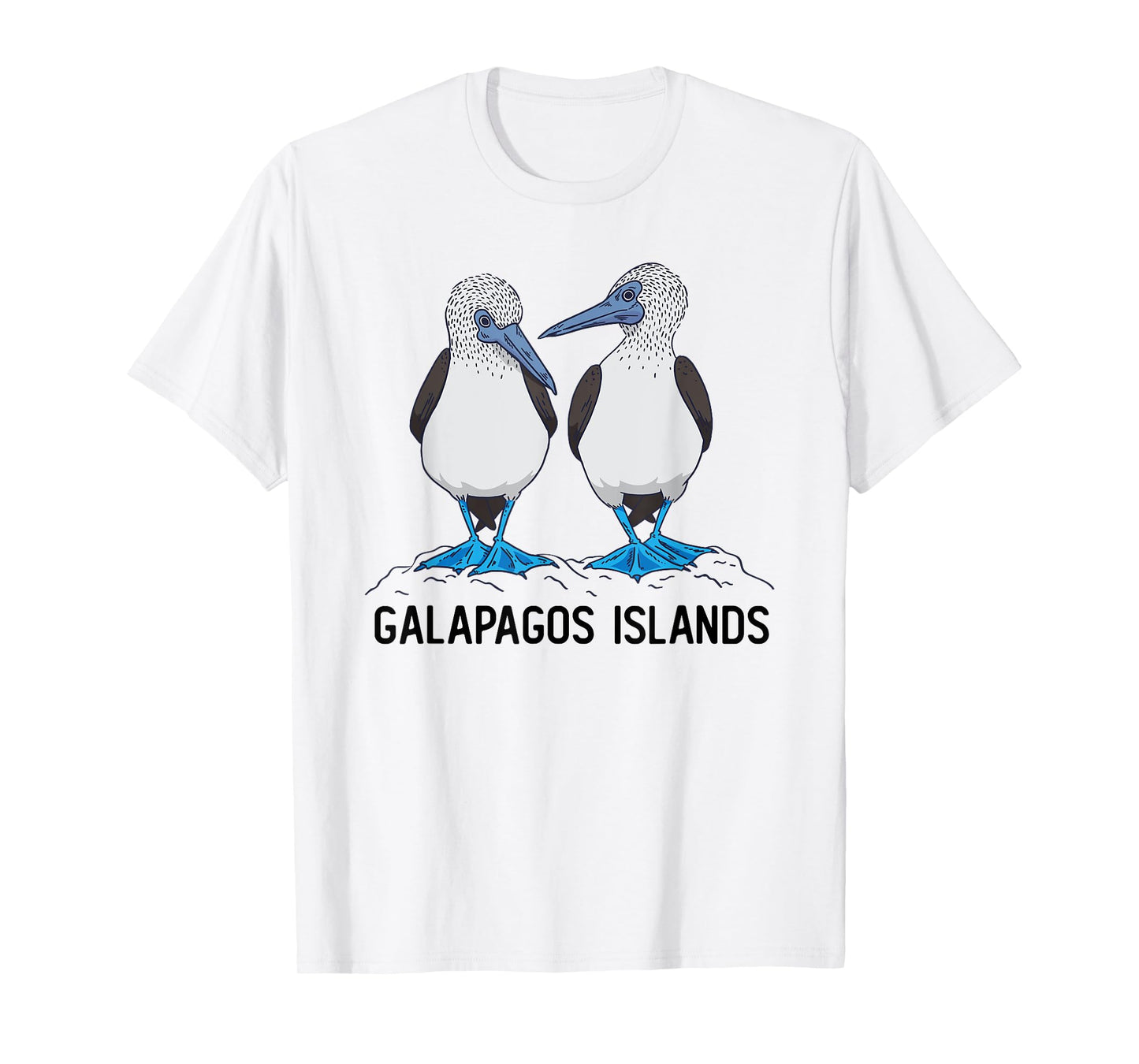 Seabirds Blue-footed Booby Bird Galapagos T-Shirt