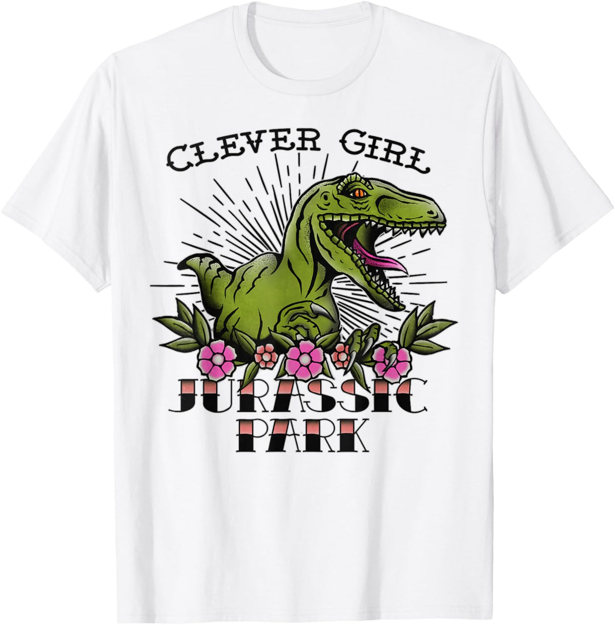 Jurassic Park Velociraptor Clever Girl T-Shirt