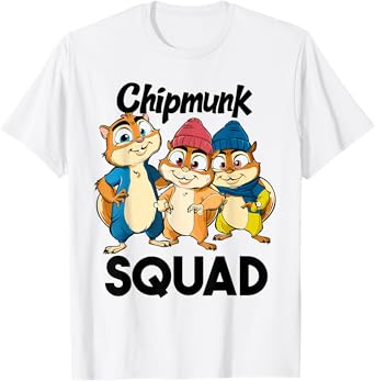 Chipmunk Squad TShirt for Chipmunk Lover Shirt Cool Chipmunk T-Shirt