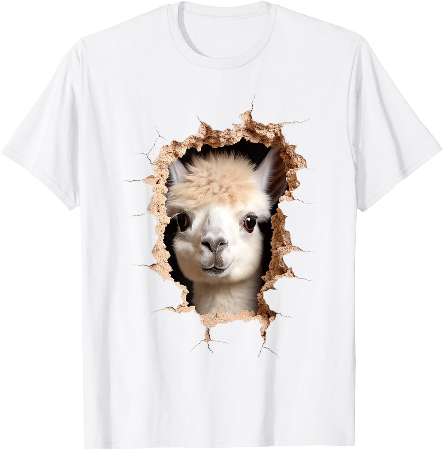 Alpaca Love Cute Art Animal Abstract Graphic Llama T-Shirt