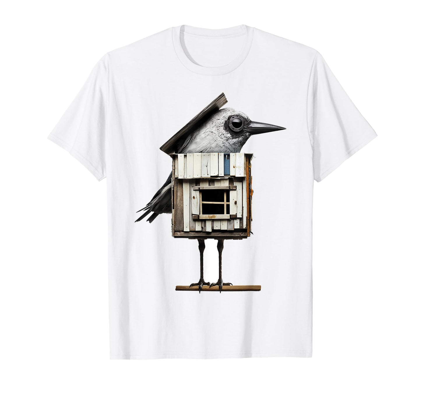 Bird Drawing Art Sculpture Animal Graphic Bird T-Shirt