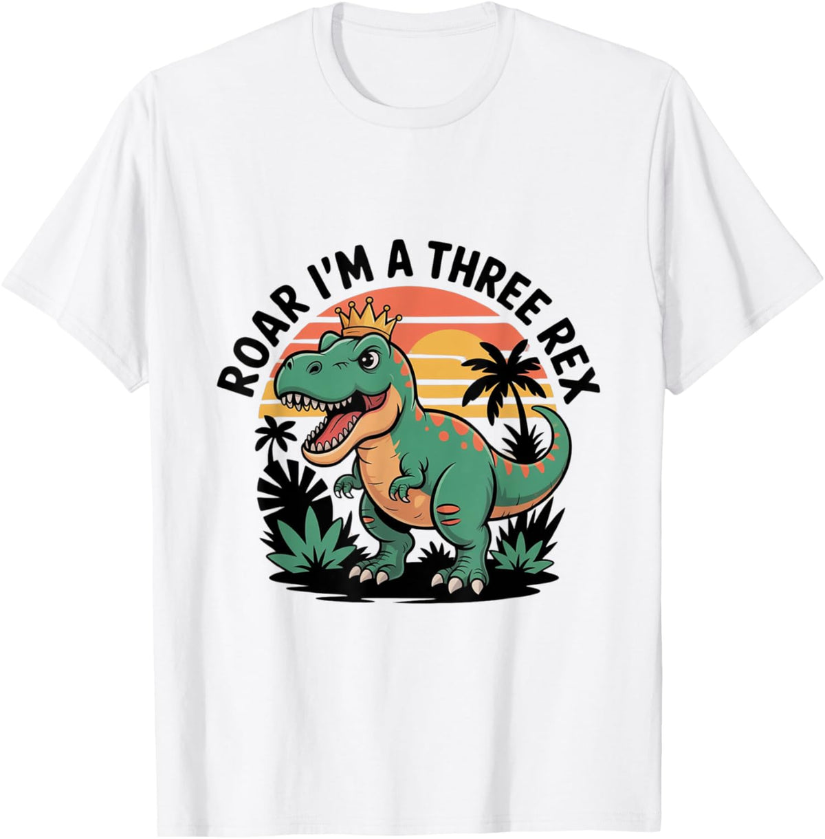 Roar I'm A Three Rex T-Shirt