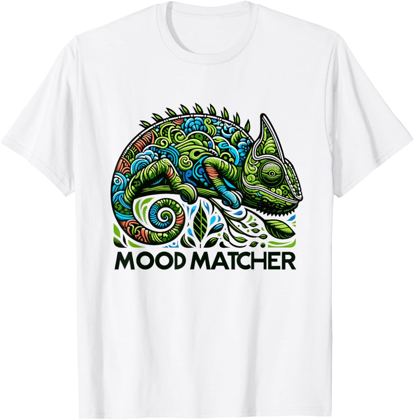Chameleon Mood Matcher Color Changing Reptile Camouflage T-Shirt