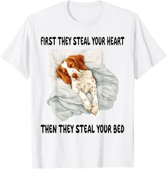 English Setter Sleeping Pajamas Nightgown T-Shirt