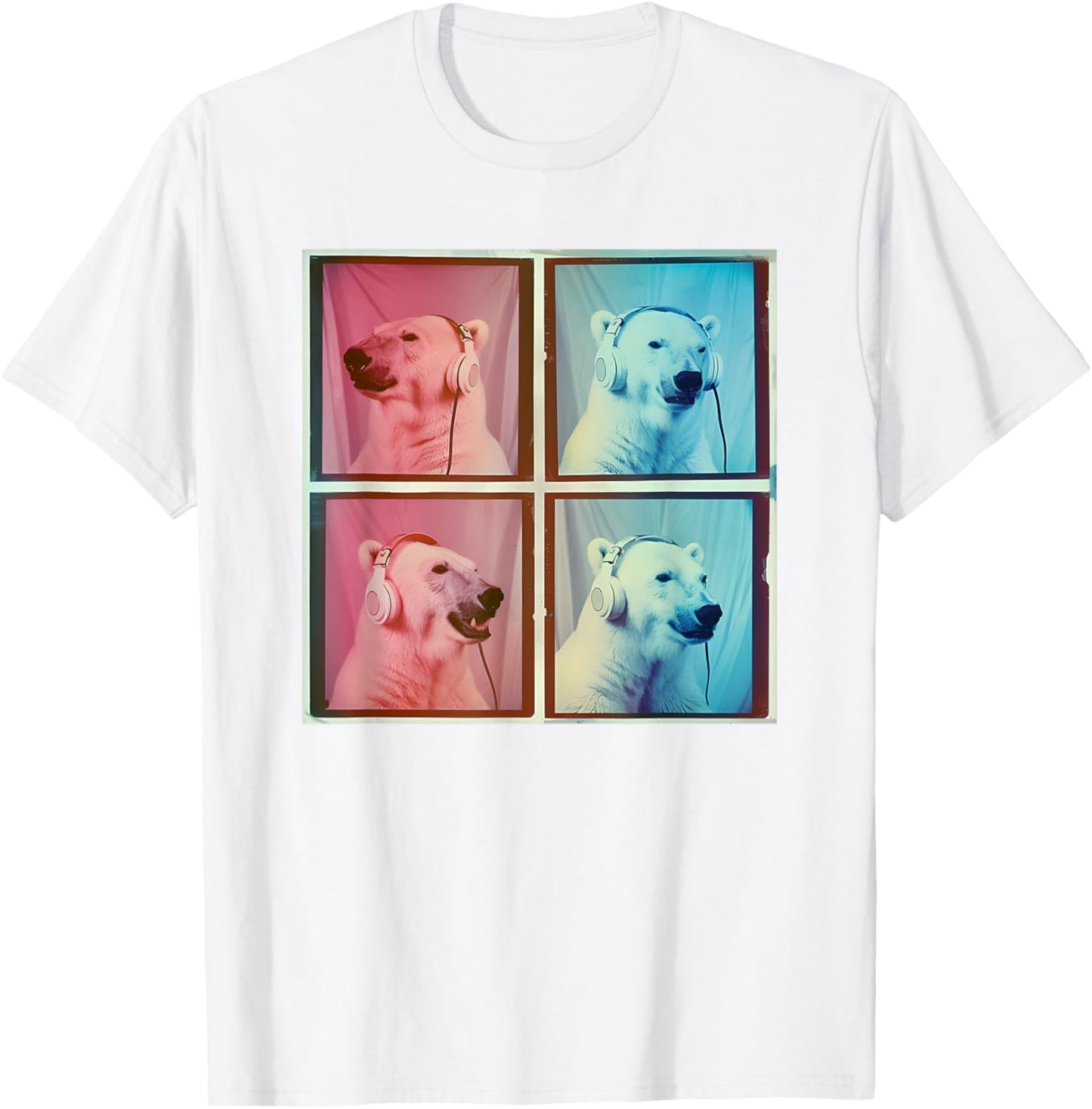 Arctic Animal Photobooth Polar Bear T-Shirt