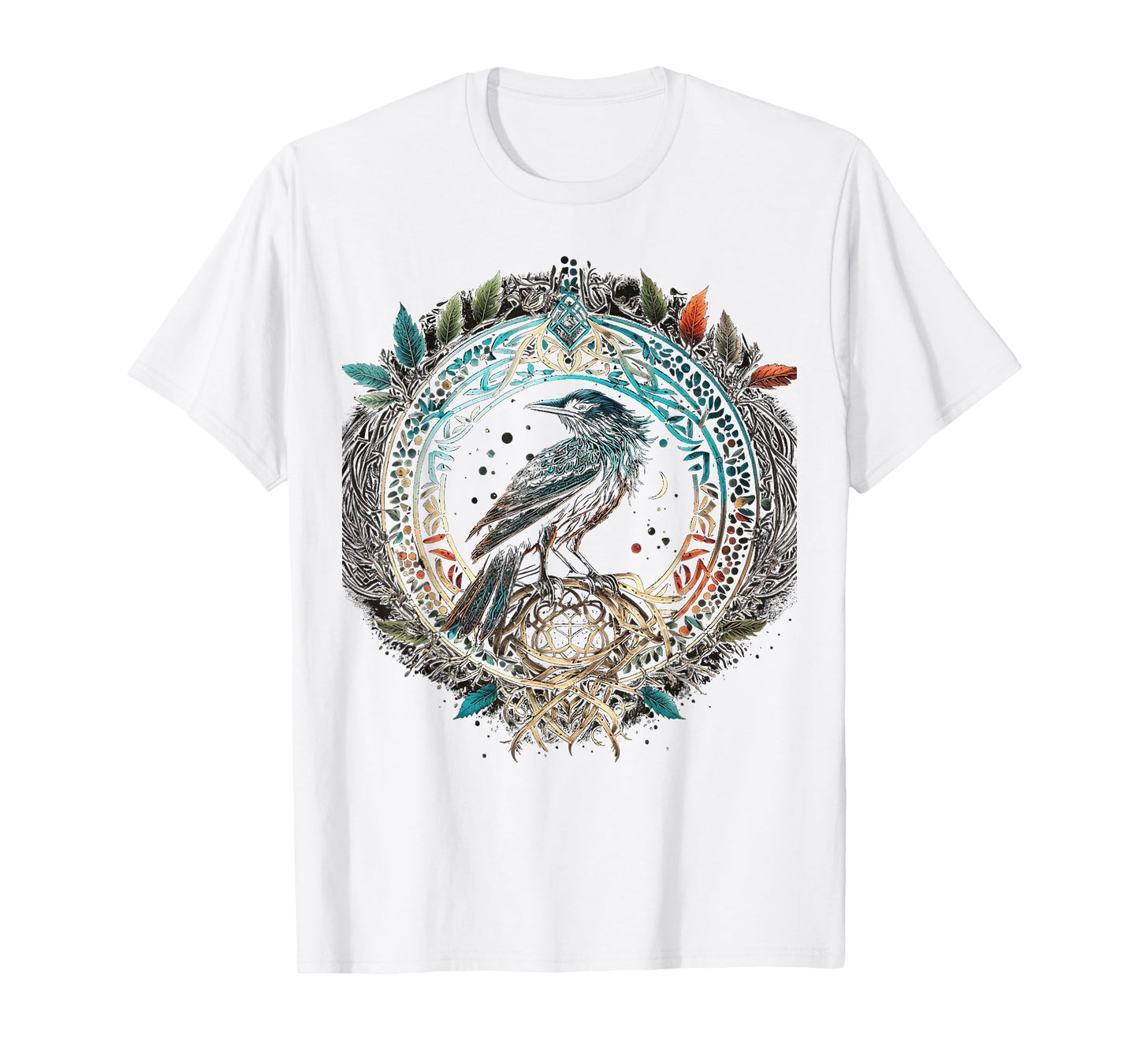 Odin's Bird Northman Valhalla Norse Mythology T-Shirt