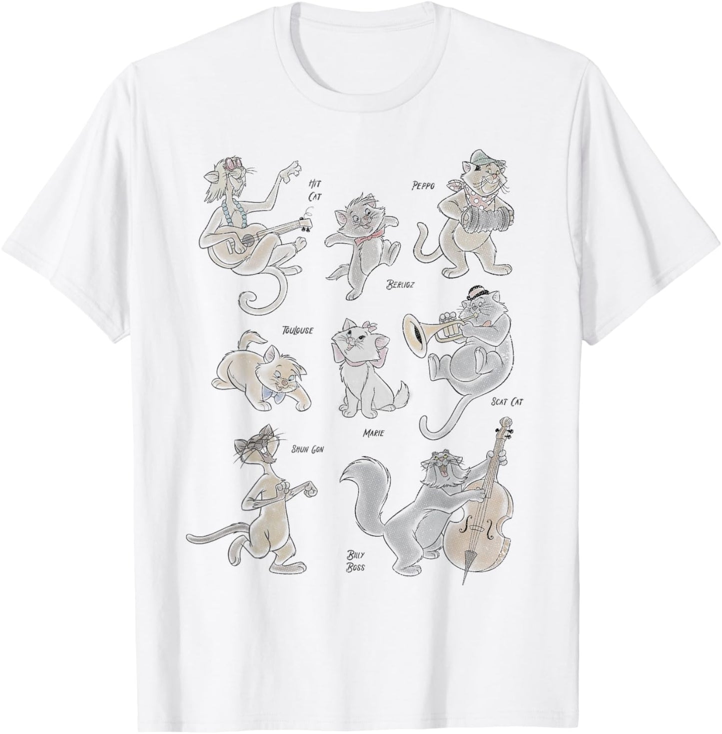 Disney The Aristocats All The Cats T-Shirt