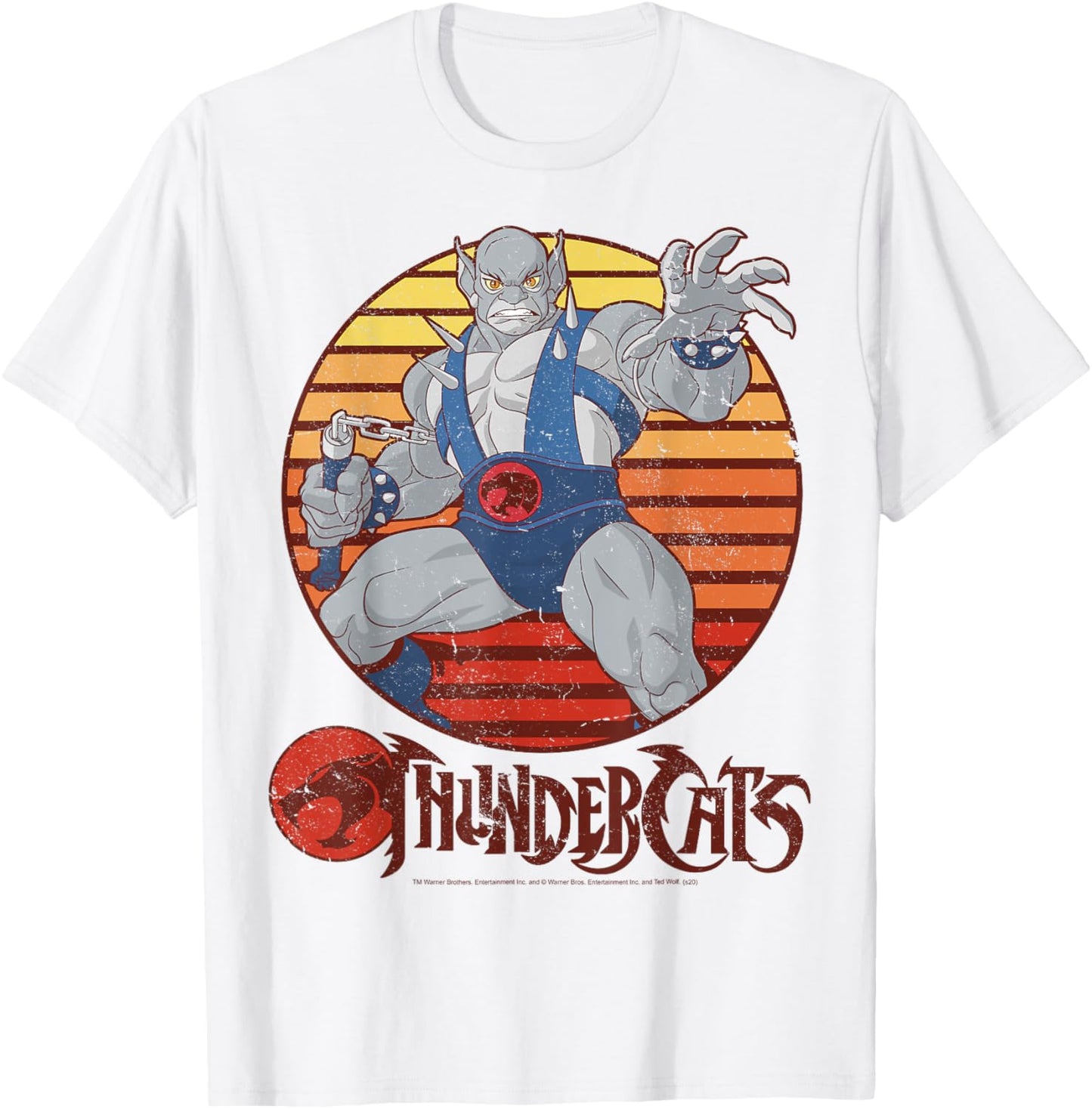 ThunderCats Panthro Retro Sunset T-Shirt