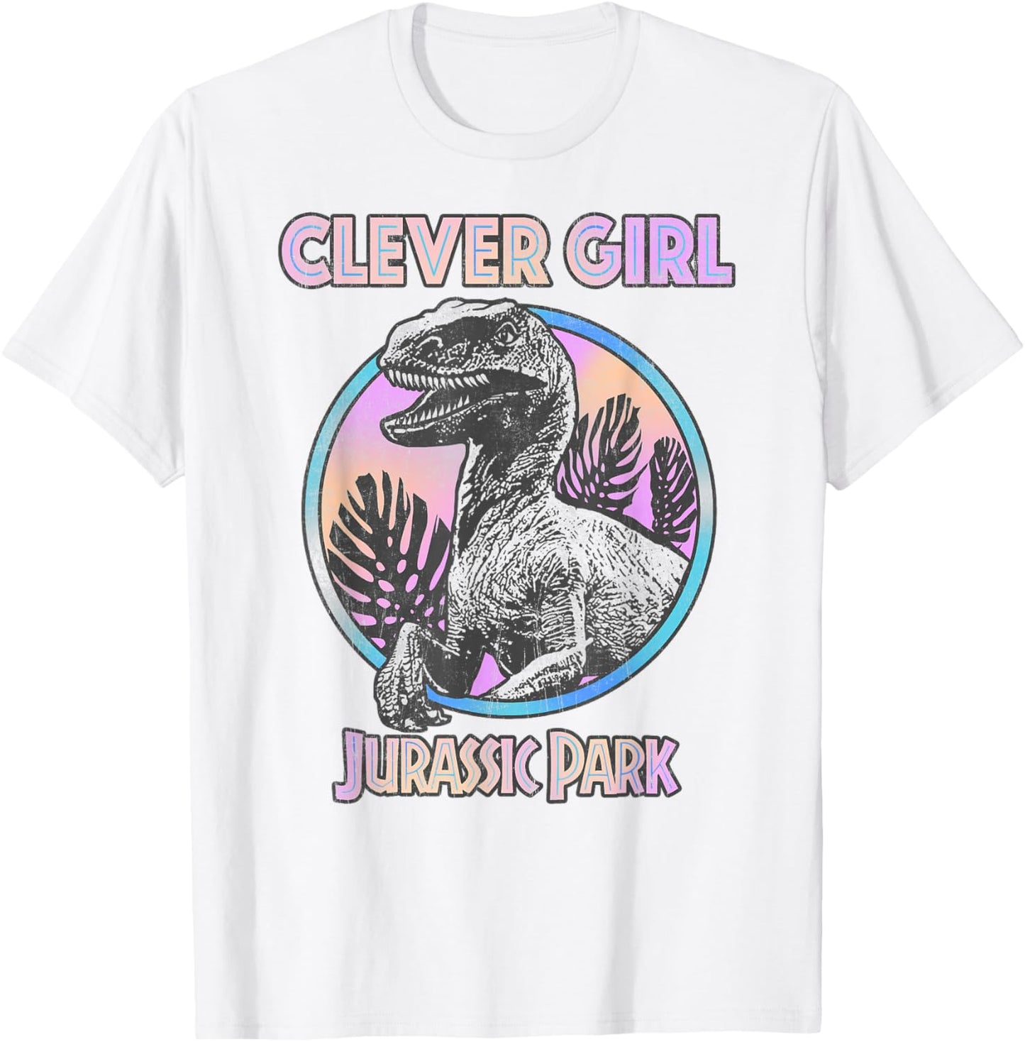 Jurassic World Boho Retro Clever Girl Raptor T-Shirt