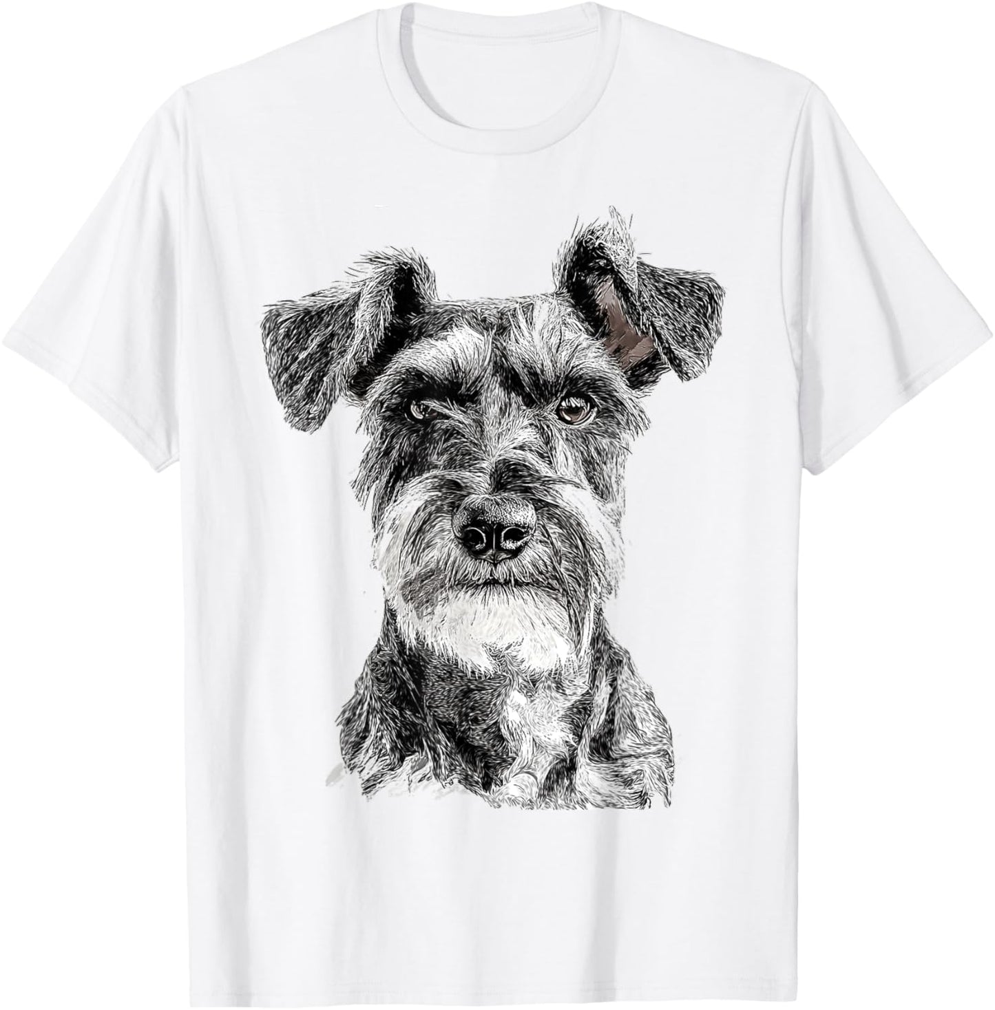 Miniature Schnauzer Dog Graphic Pet Miniature Schnauzer T-Shirt