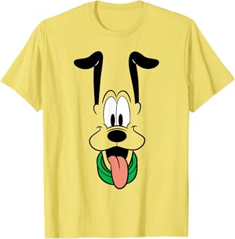 Disney Pluto Big Face Ears Up T-Shirt
