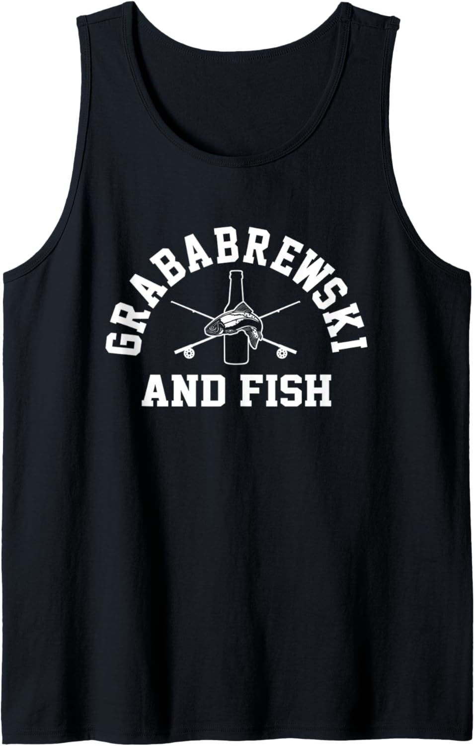 Grababrewski and fish Tank Top