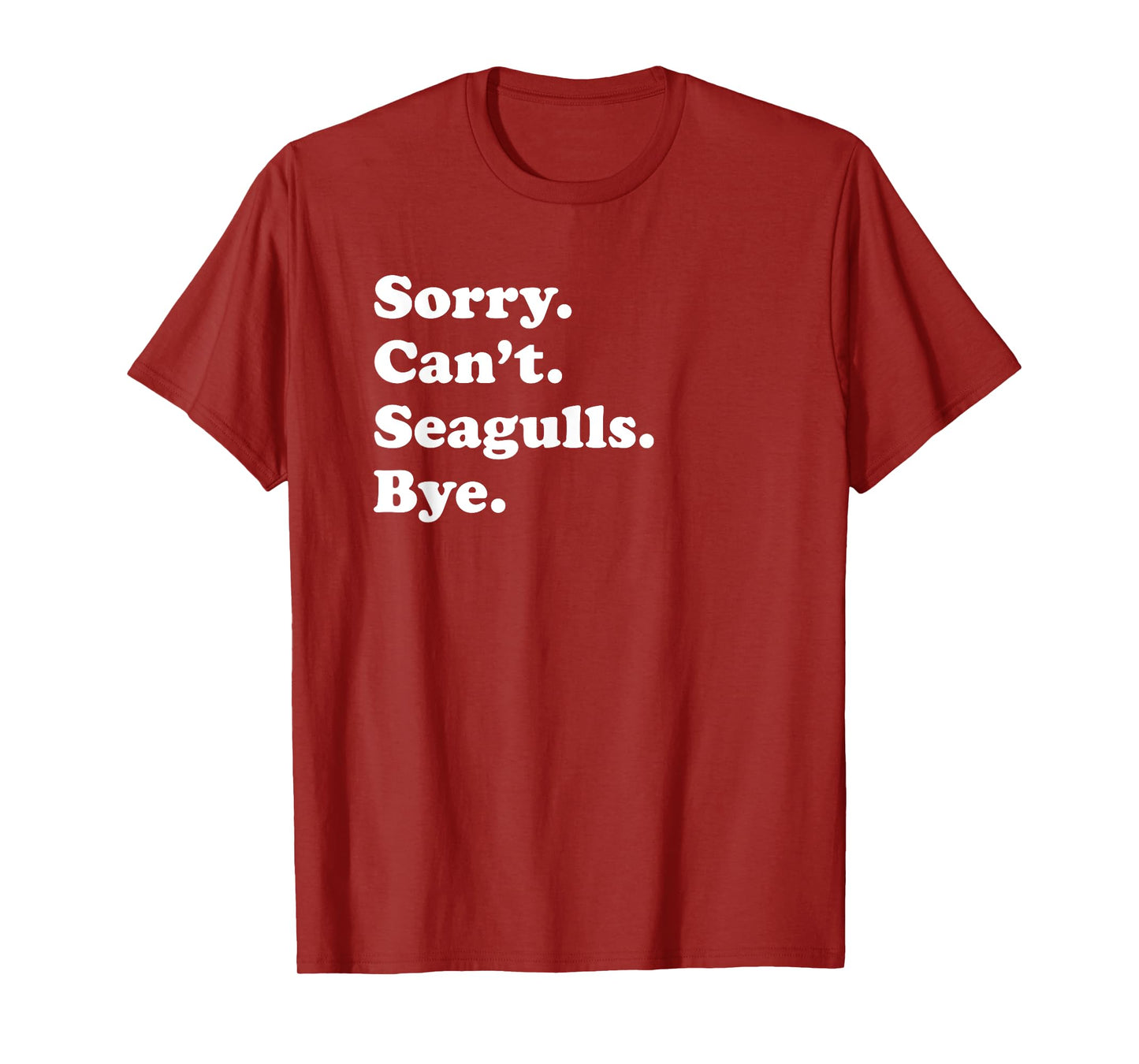 Funny Seagull Bird Gift for Men Women Boys or Girls T-Shirt