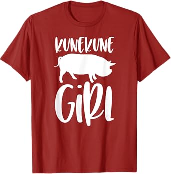 Kune Kune Pig Gift for Women - Kunekune Girl T-Shirt