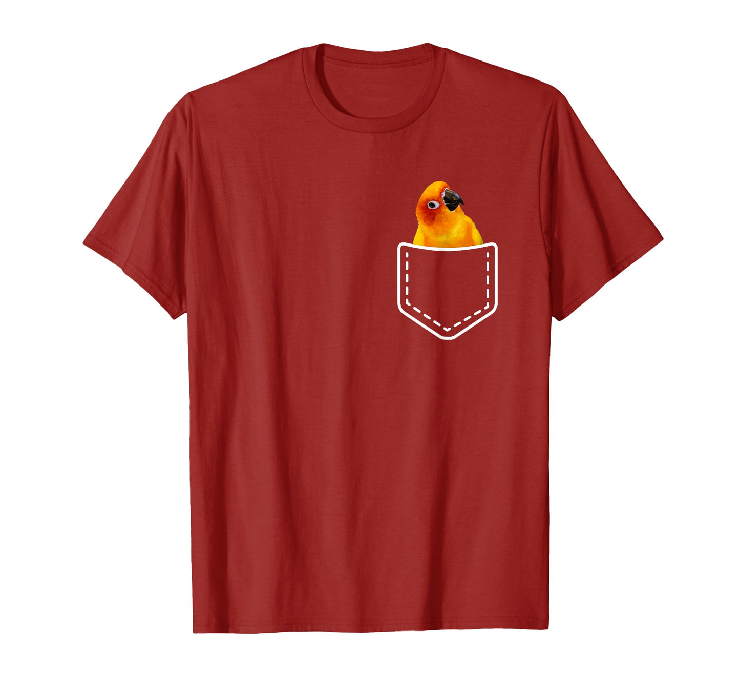 Pocket Sun Conure Apparel For Sun Conure Parrot Birds Lovers T-Shirt