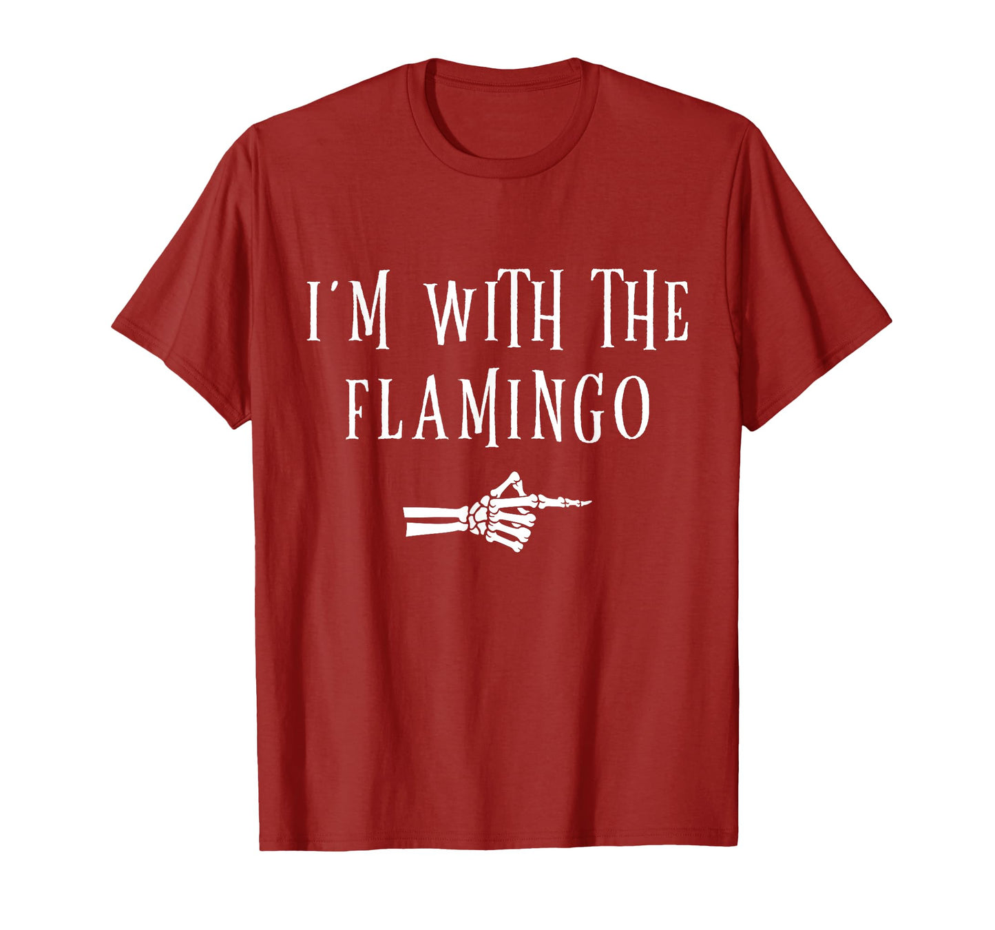 I'm With Flamingo Halloween Costume Party Matching Flamingo T-Shirt