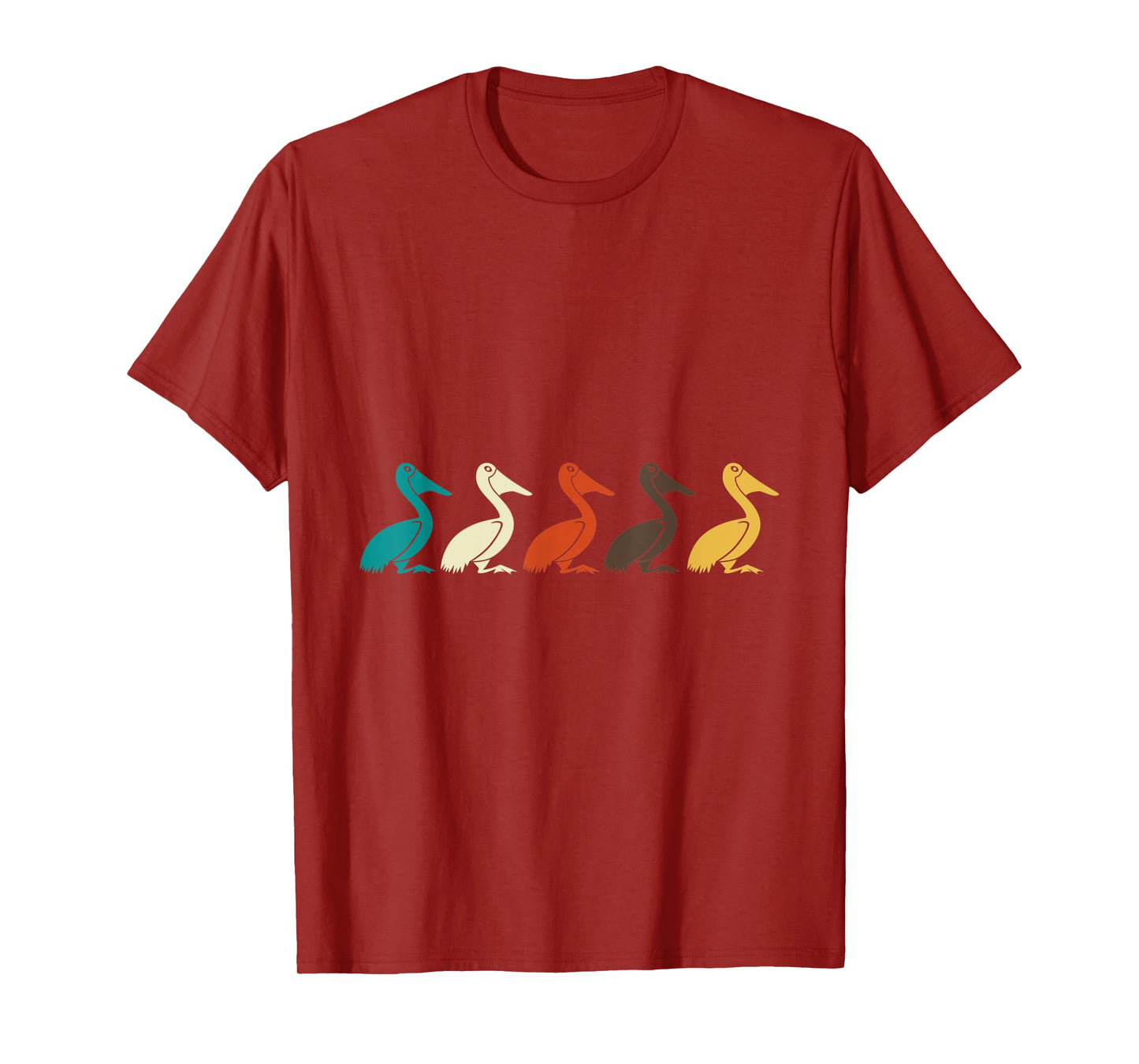 Retro Animals Pelican T-Shirt