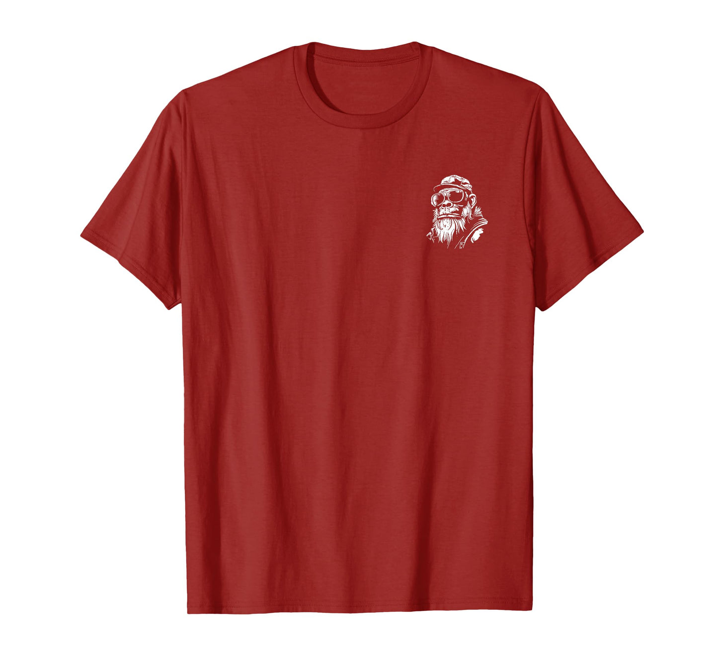 (2 Side) Funny Monkey In My Defense I Was Left Unsupervised T-Shirt