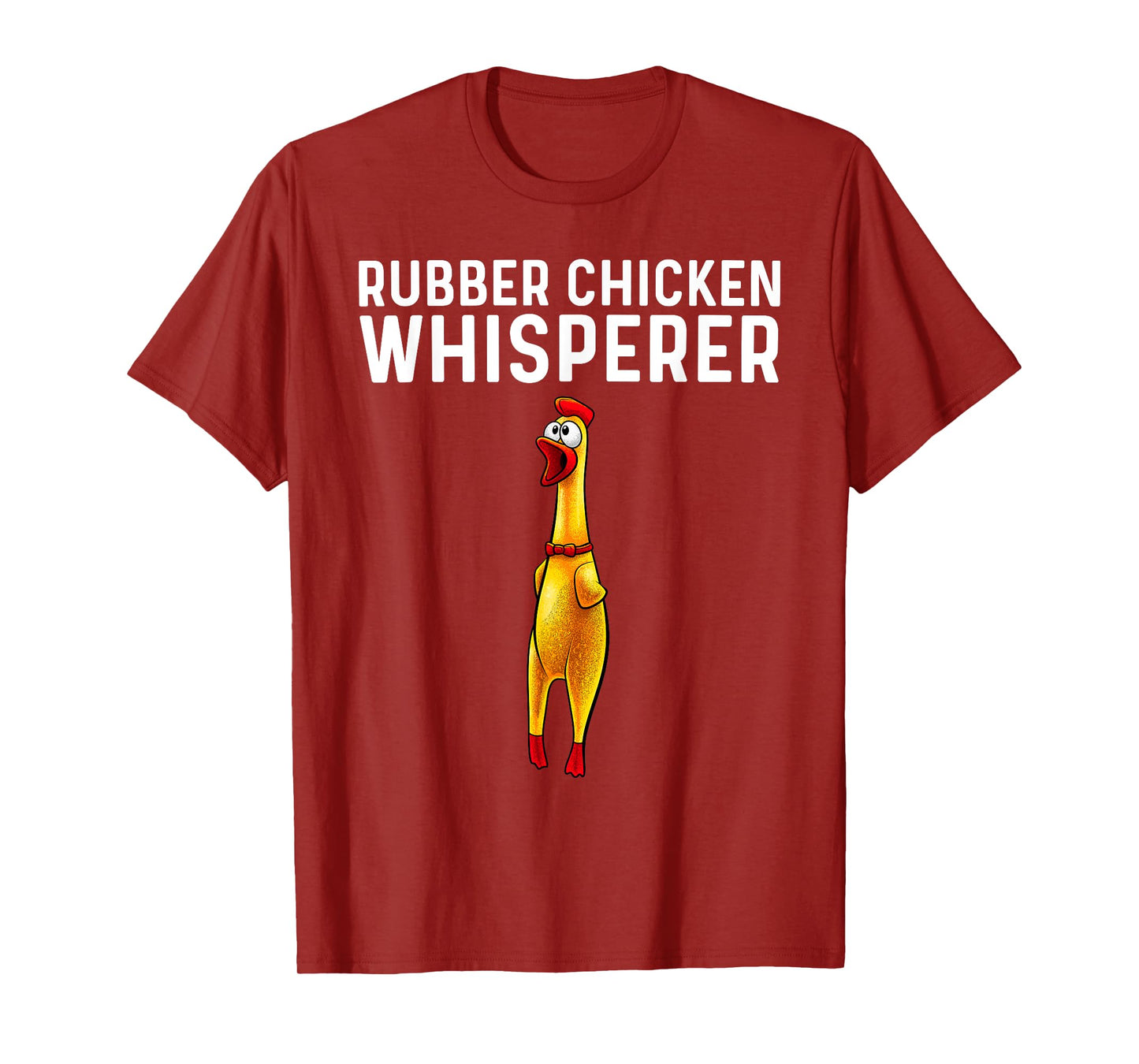 Cool Rubber Chicken Design For Men Women Kids Rubber Chicken T-Shirt