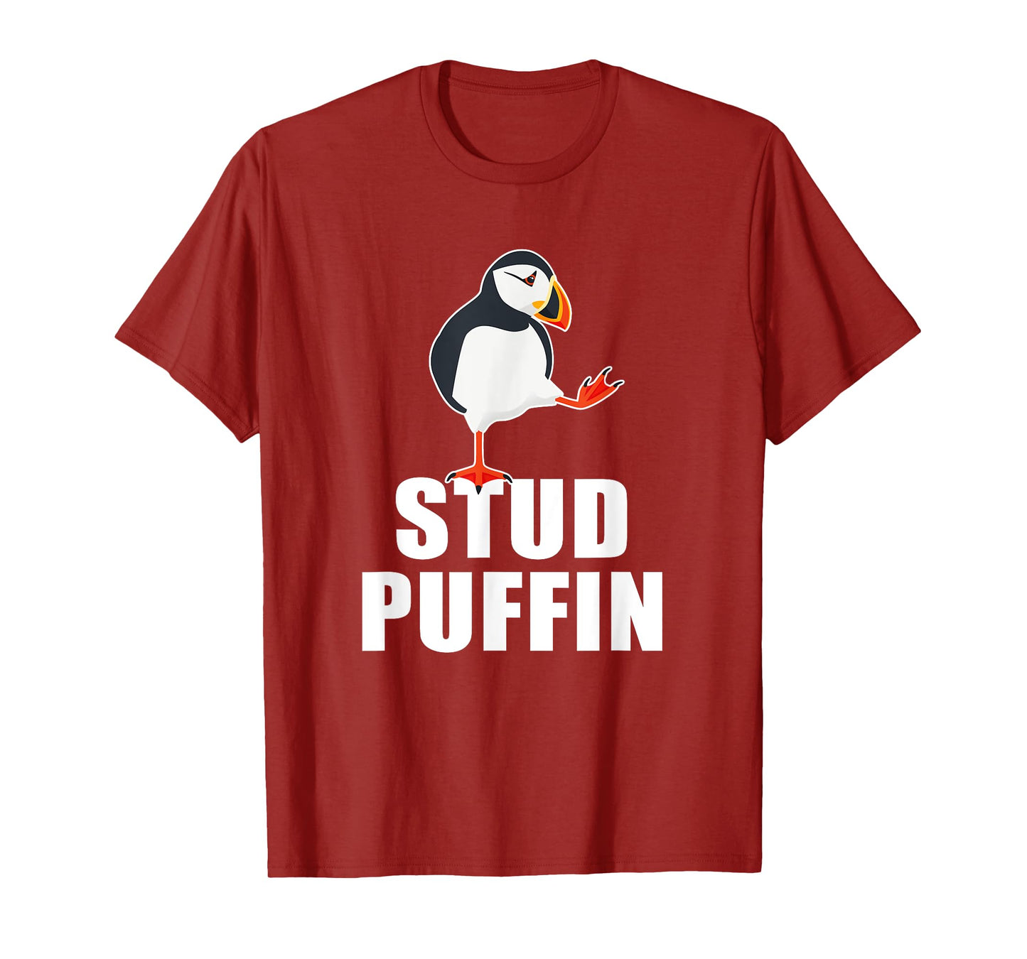 Stud Puffin Funny Seabird Puffins T-Shirt