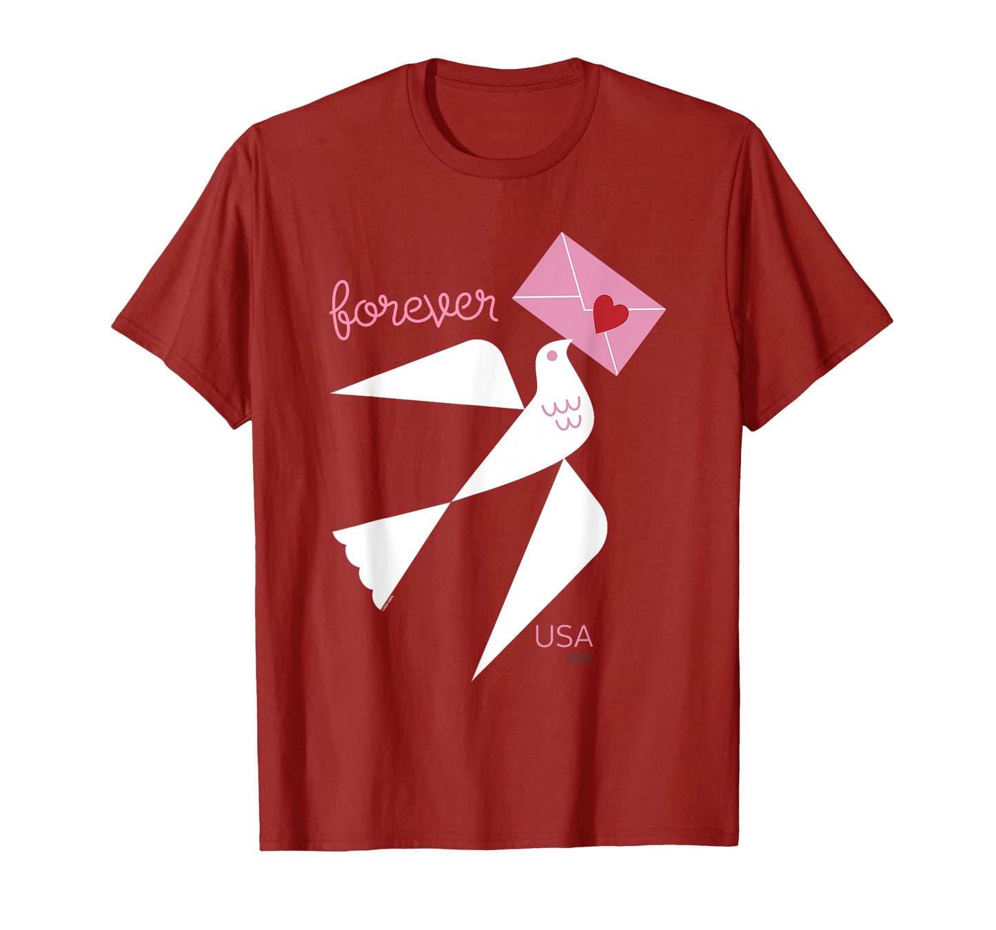 USPS Love Bird Valentine's Day T-Shirt