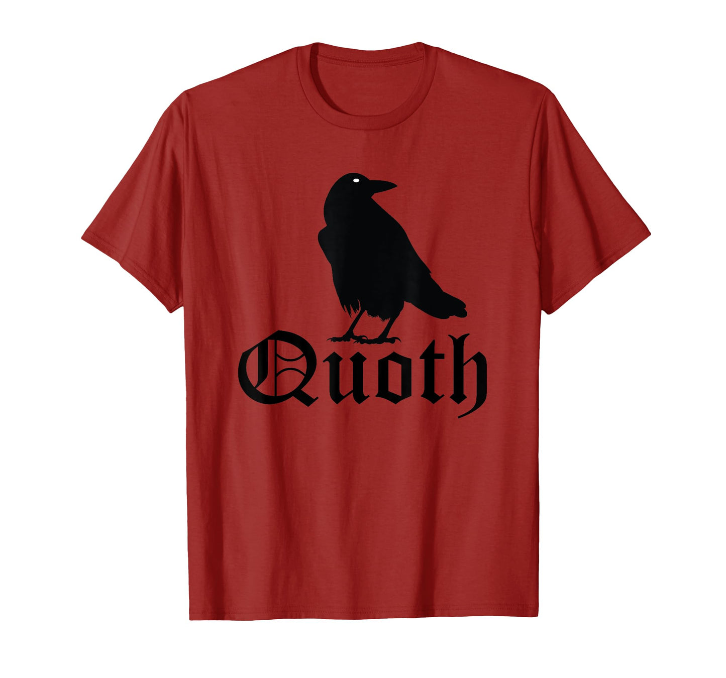 Edgar Allan Poe Quoth The Raven Nevermore T-Shirt