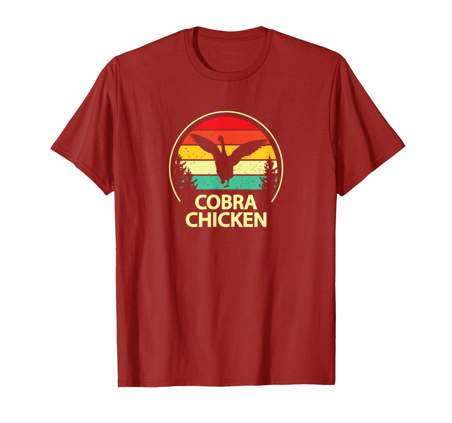 Funny Retro Vintage Cobra Chicken Goose Lover T-Shirt
