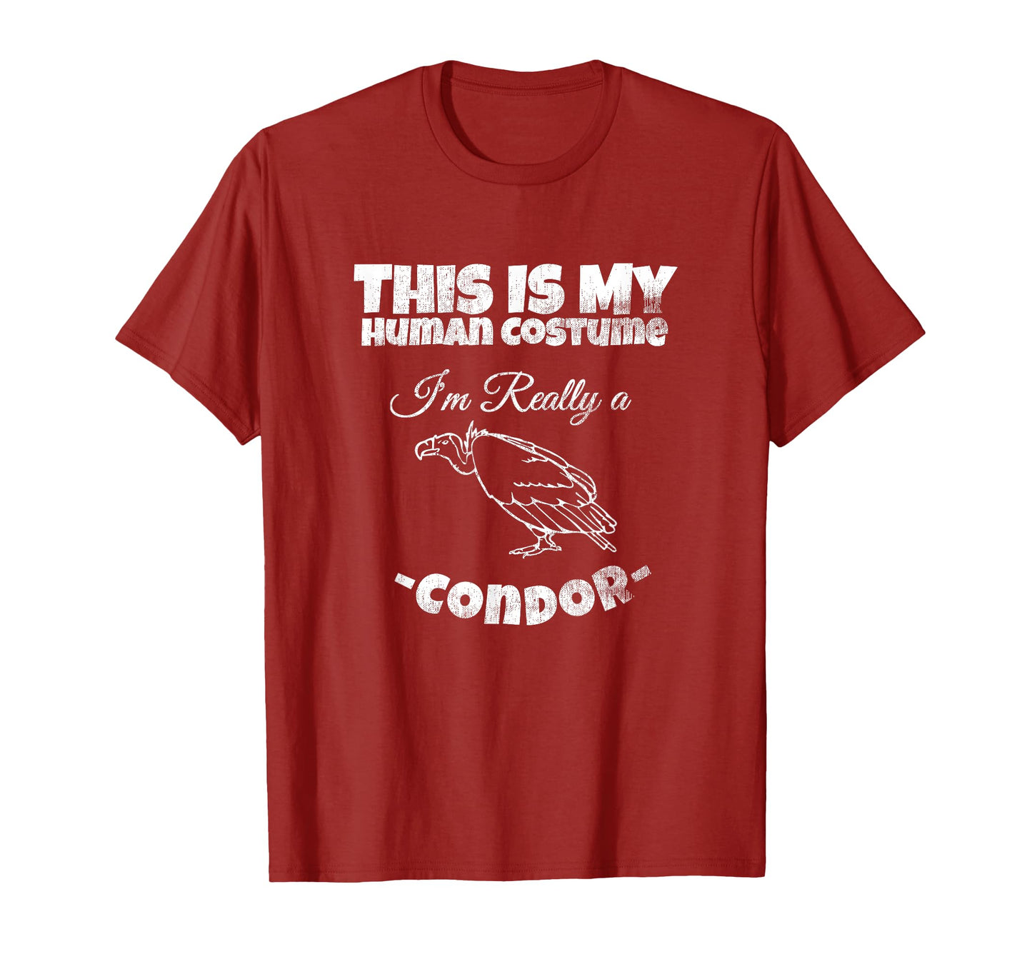 Condor Bird Human Costume Tee Cute Christmas Costume Gift T-Shirt
