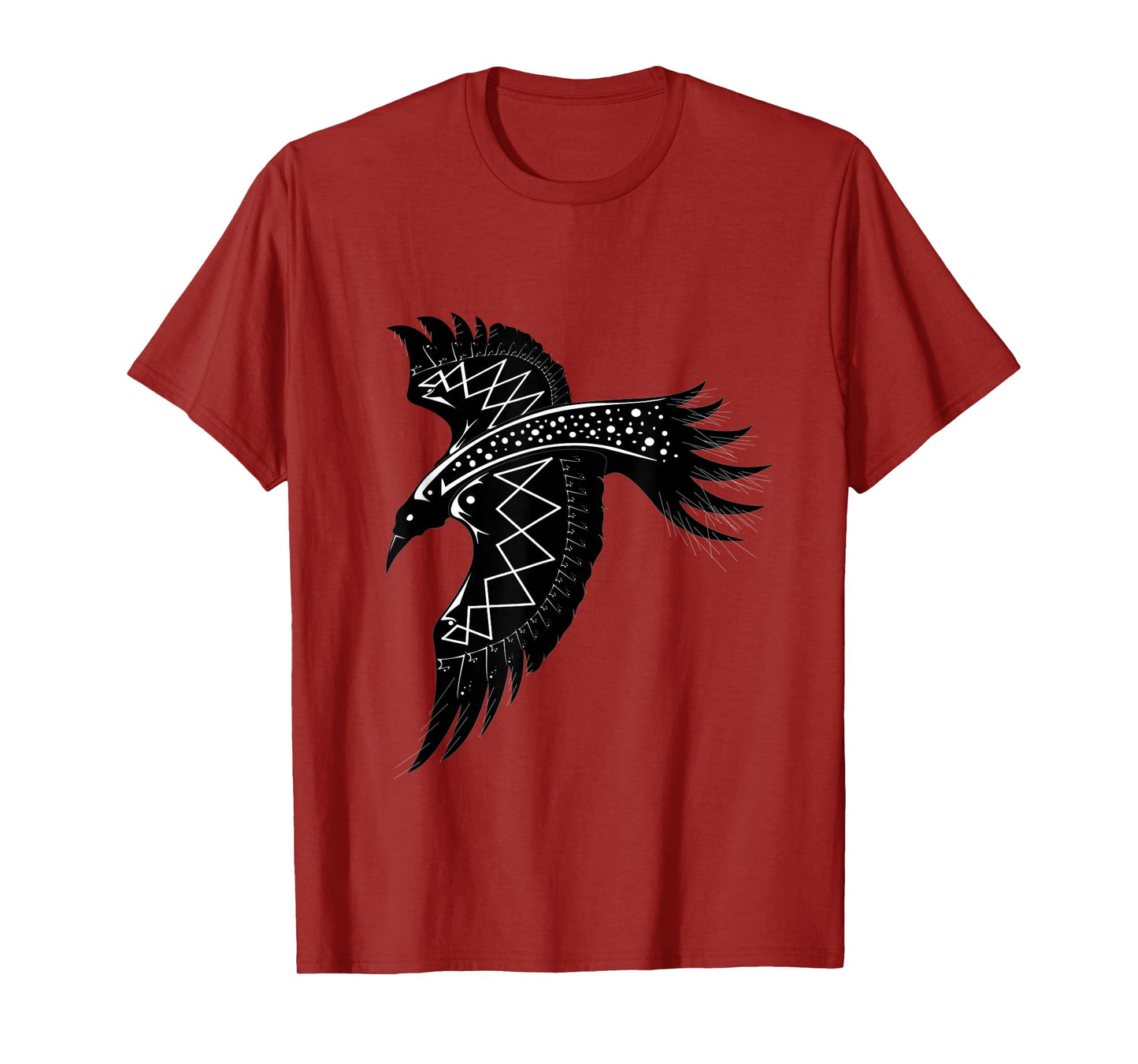 Crow Raven Norse Viking style gift for Vikings lover T-Shirt