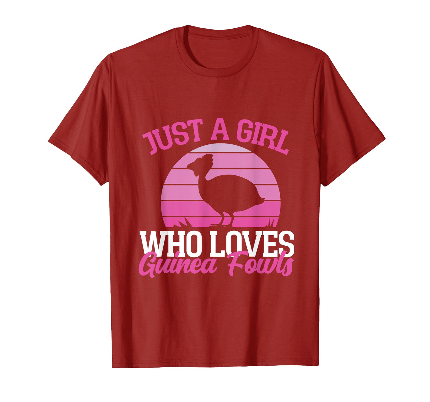 Just A Girl Who Loves Guinea Fowls T-Shirt