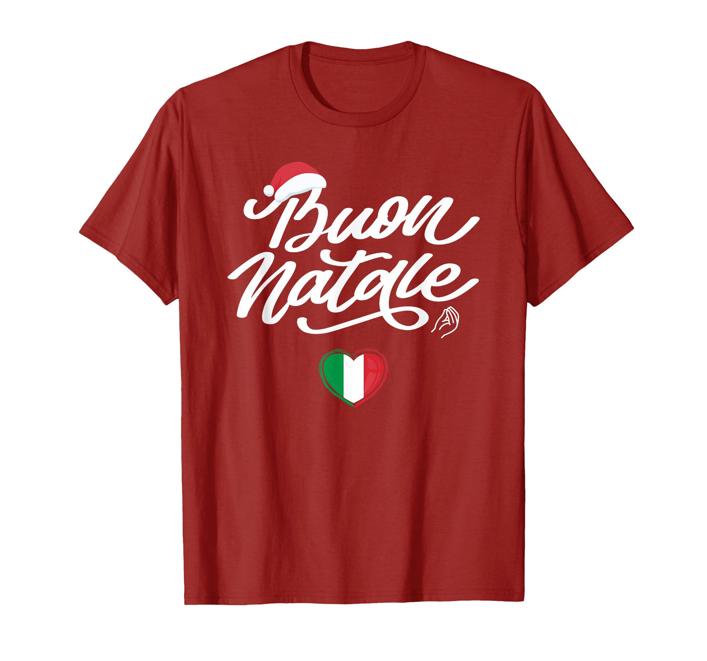 Buon Natale Italian Family Christmas, Italy Pride Holiday T-Shirt