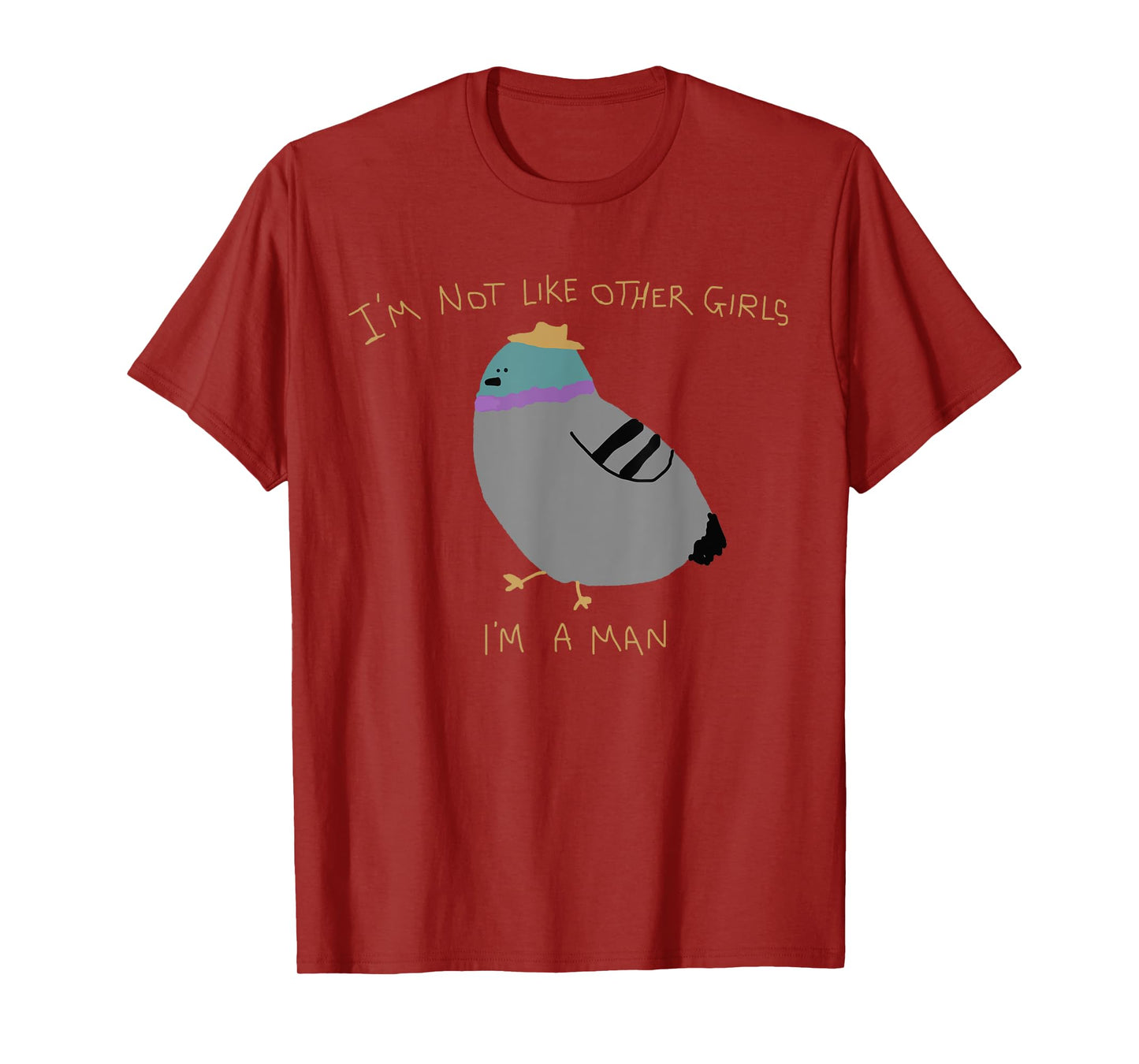 Women Men I'm Not Like Other Girls Funny Birds Meme T-Shirt