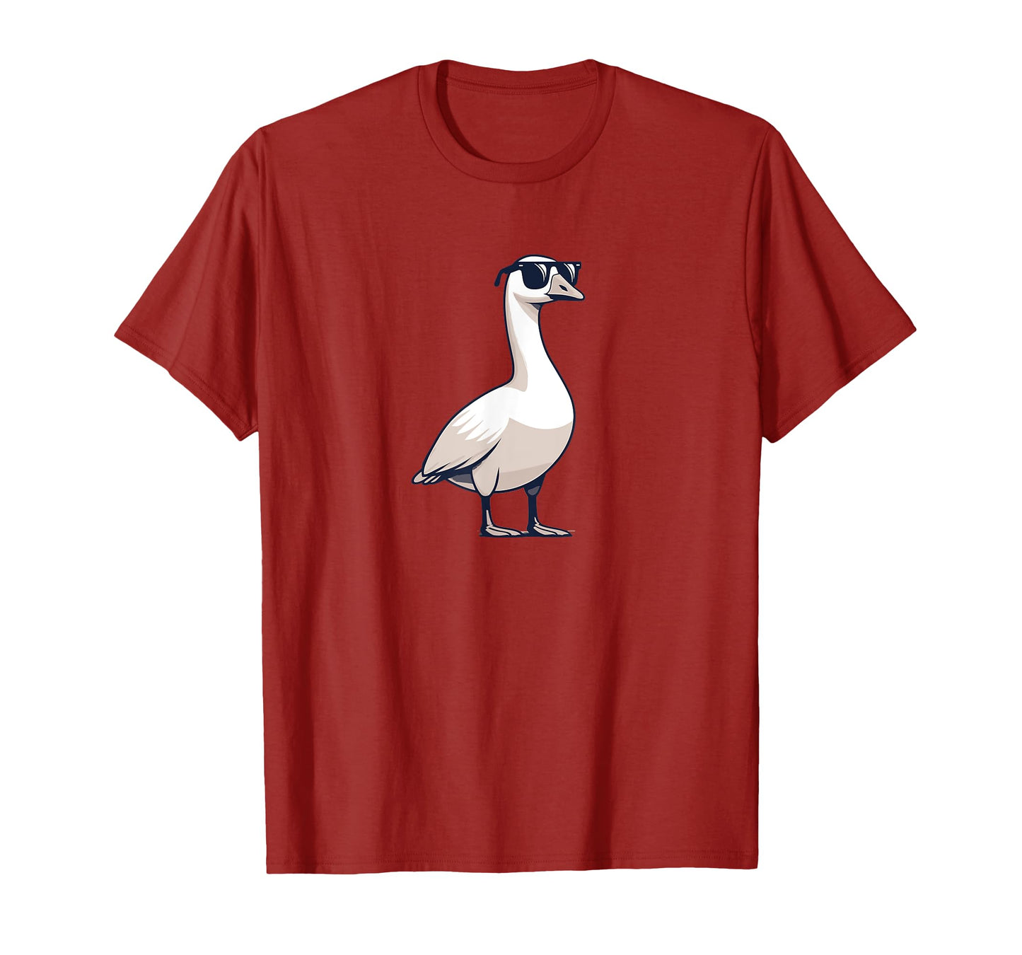 Goose With Sunglasses - Funny Bird Lake Pond Geese T-Shirt