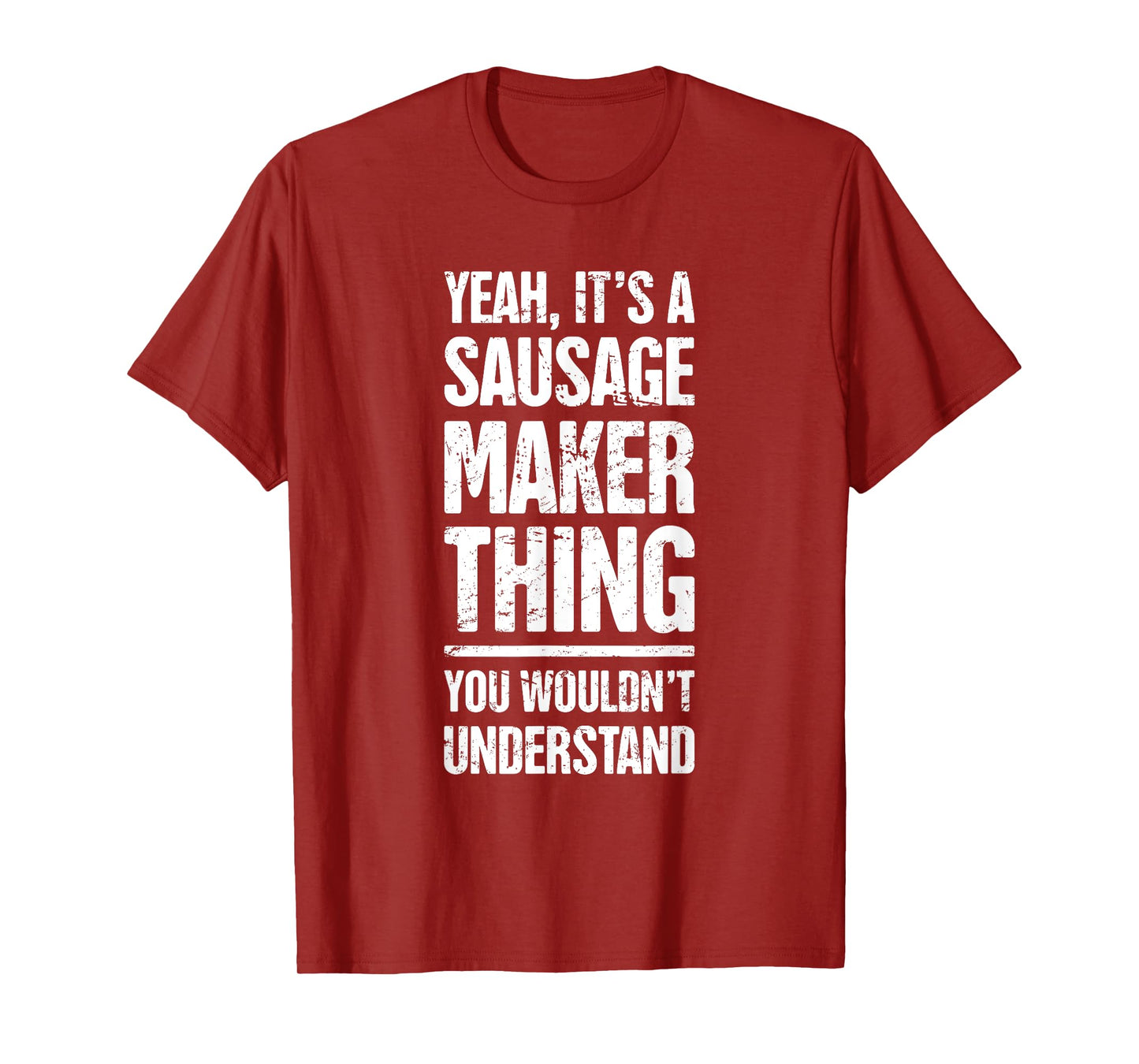 Distressed Smoked Meats / Funny Sausage Making T-Shirt