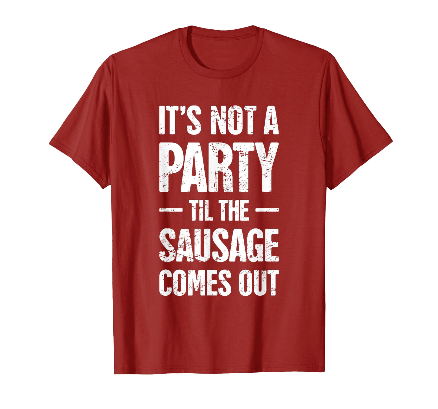 Smoked Meats / Distressed Funny Sausage Making T-Shirt