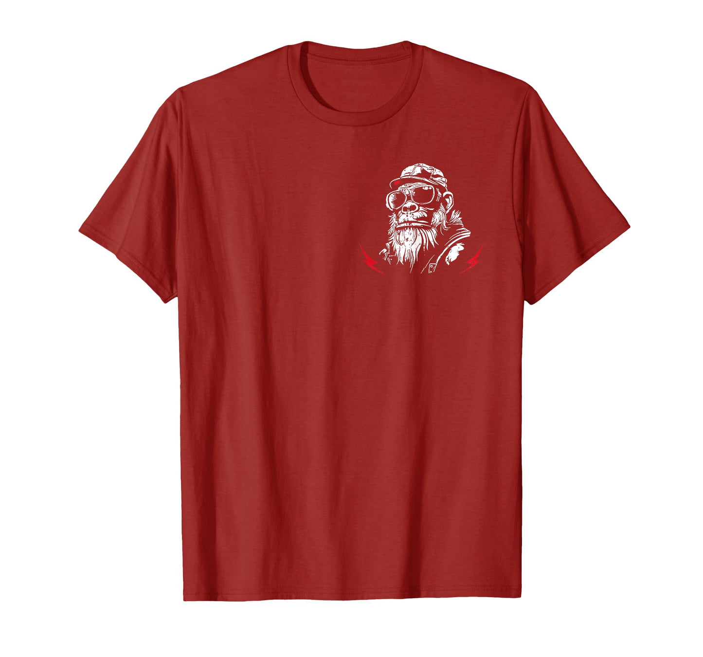 I Don't Have The Time Or Crayons Funny Monkey (2 Sides) T-Shirt
